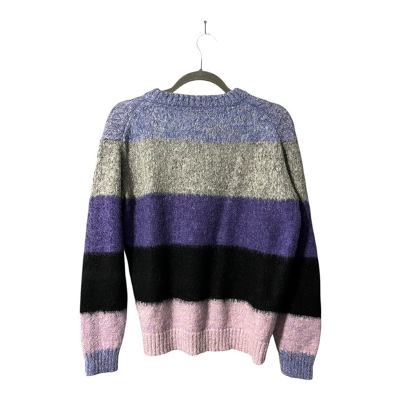 Acne Studios Multicolor Striped Albah Sweater - Picture 4 of 9